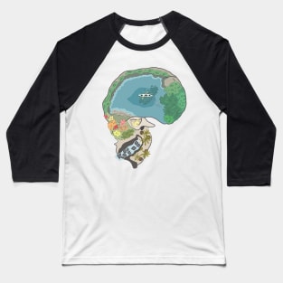 Skull Island Baseball T-Shirt